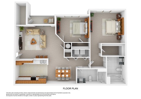 the floor plan of acacia residence